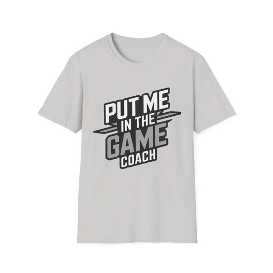 Ash Game On Unisex T-Shirt - Perfect for Coaches, Athletes, Sports Fans, Game Day Apparel, Team Spirit Wear Printify