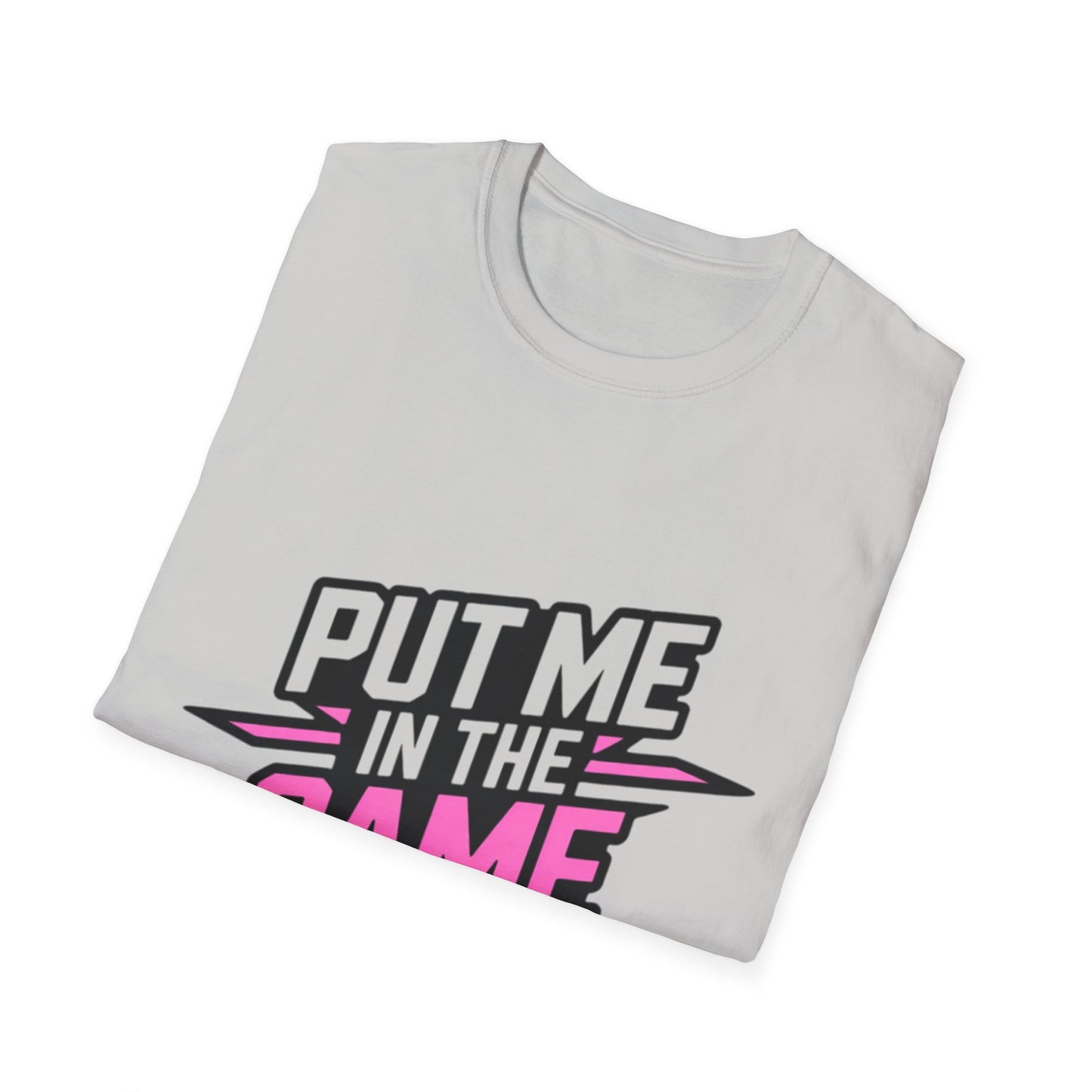 Put Me In The Game Coach Pink Sports T Shirt Printify