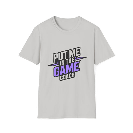Purple Game On Unisex T-Shirt - Perfect for Coaches, Athletes, Sports Fans, Game Day Apparel, Team Spirit Wear Printify