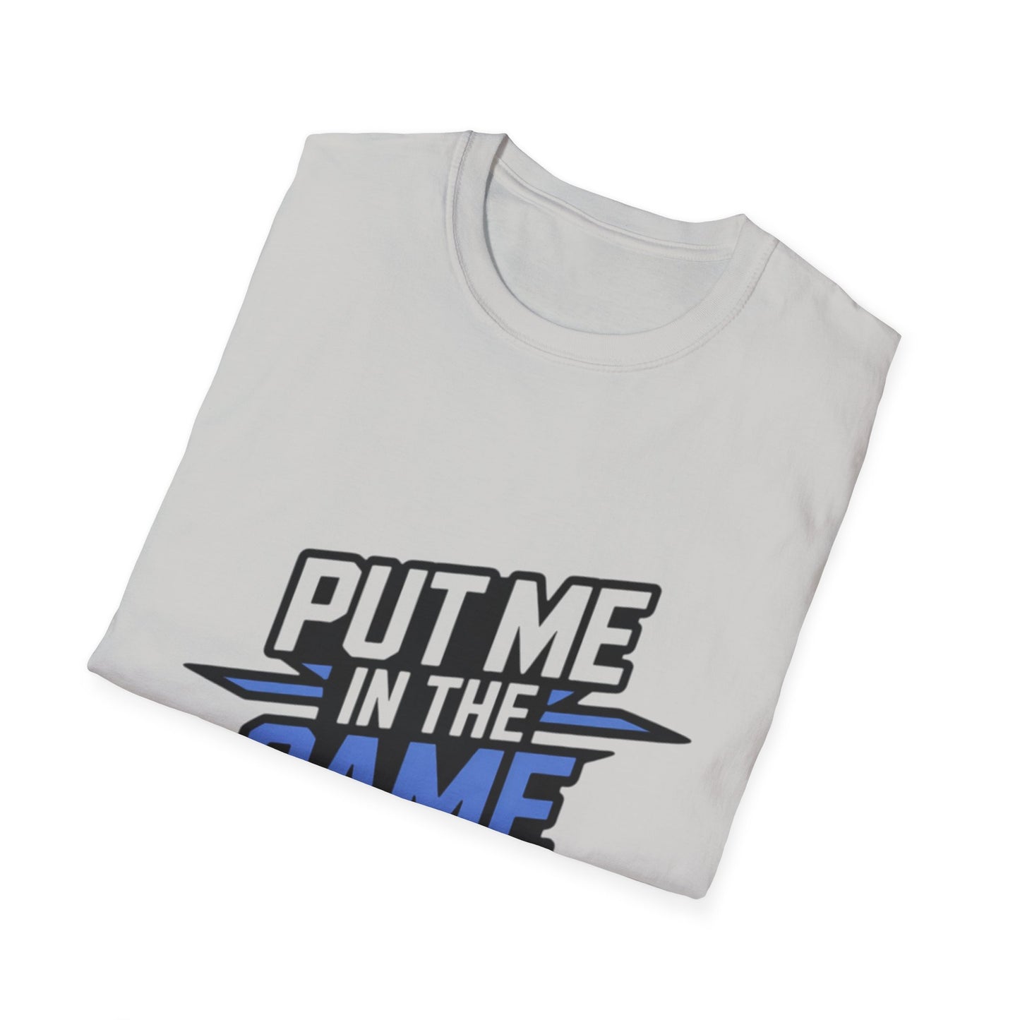 Put Me In The Game Coach Blue Sports T Shirt Printify