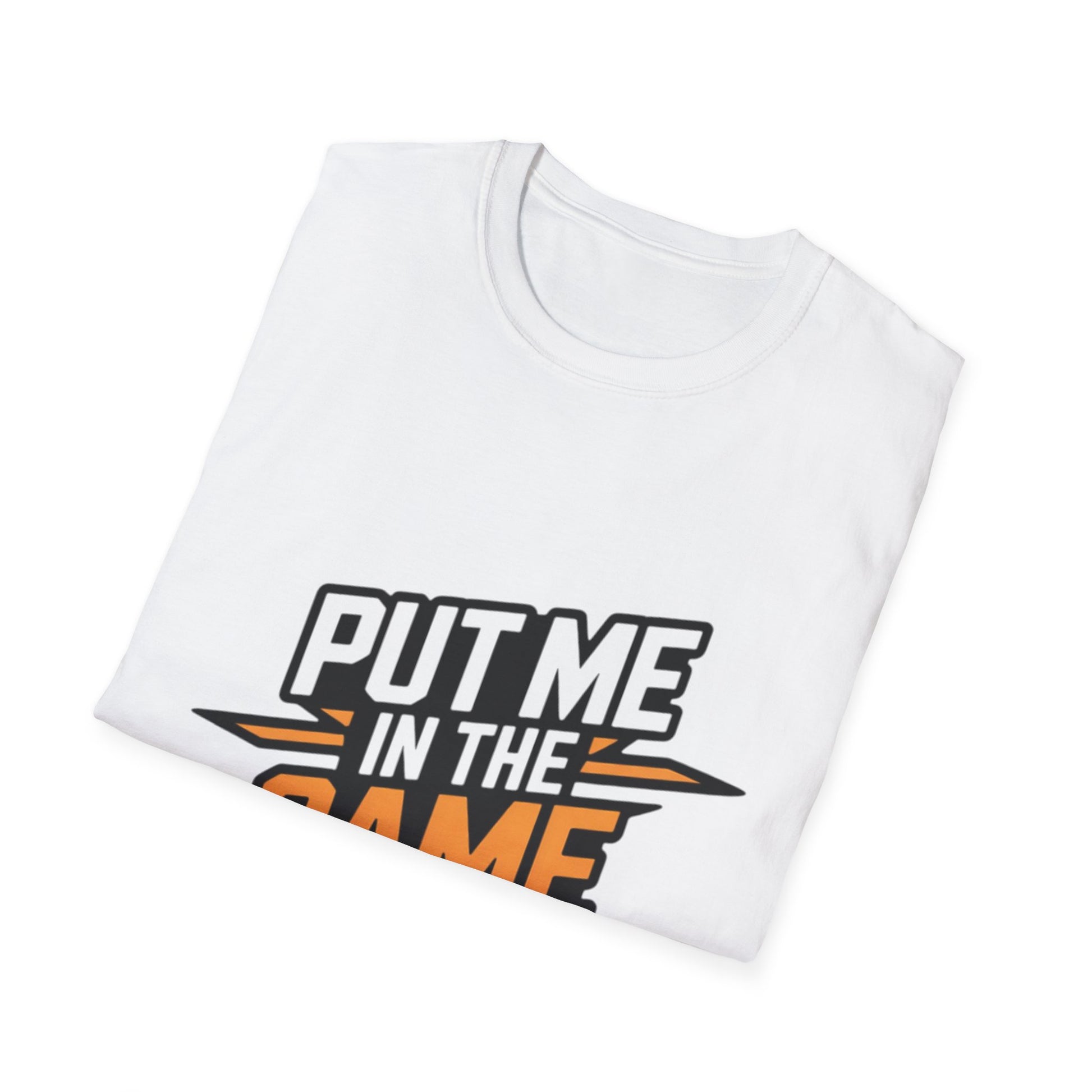 Put Me In The Game Coach Orange Sports T Shirt Printify