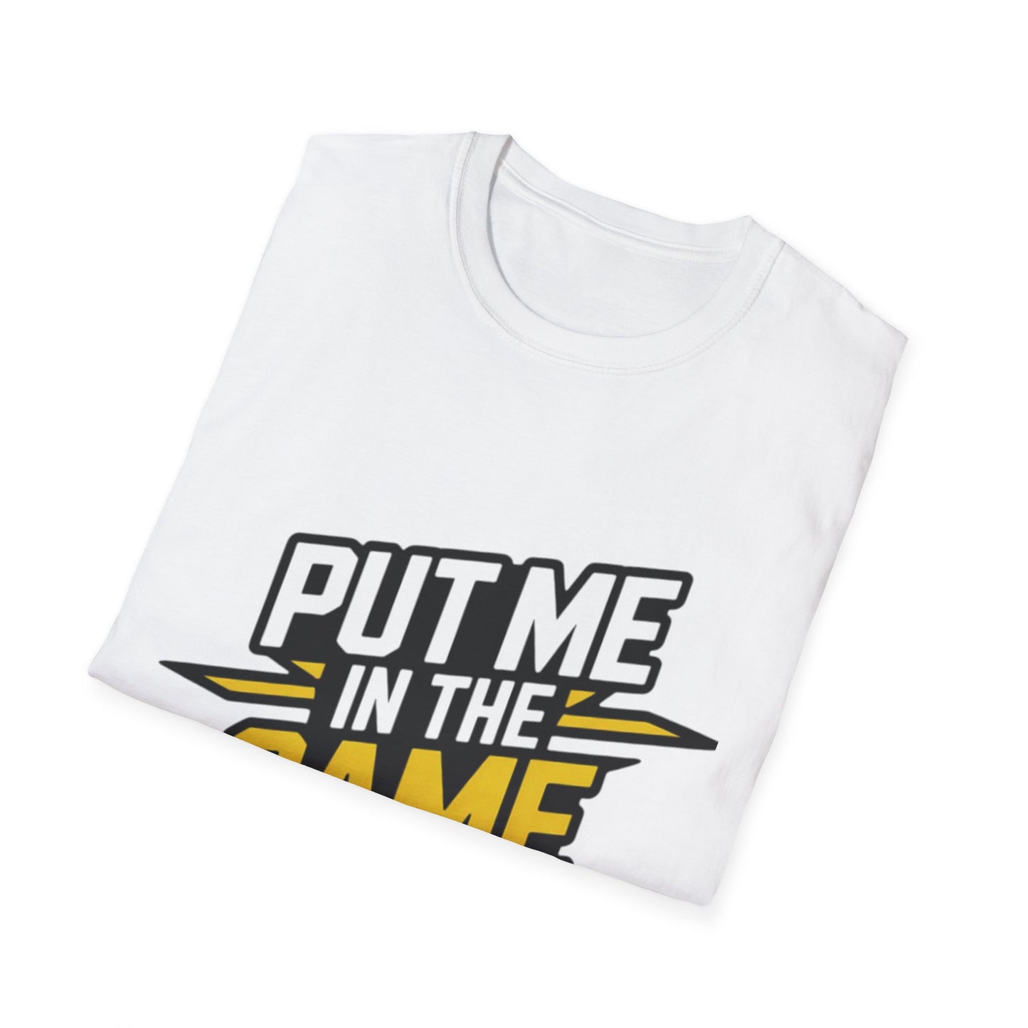 Put Me In The Game Coach Yellow Sports T Shirt Printify
