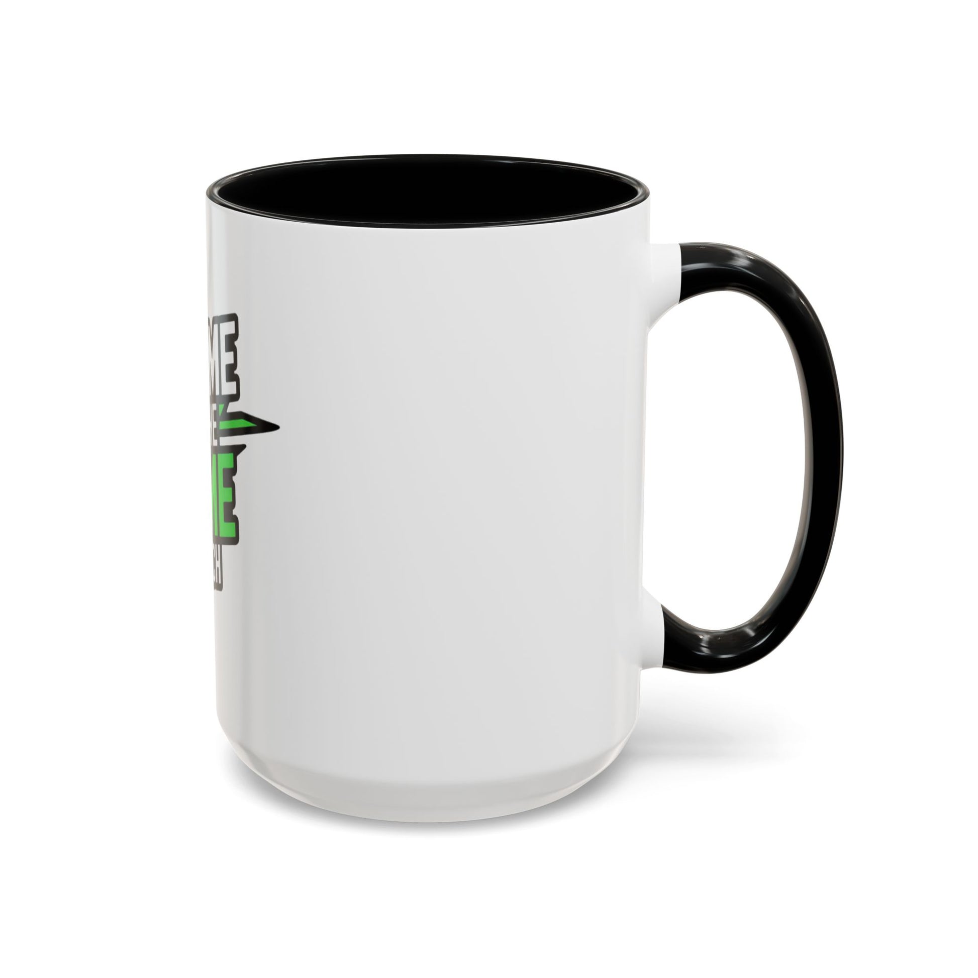 Put Me In The Game Coach Coffee Mug — Motivational Green Accent Mug (11/15oz) Printify