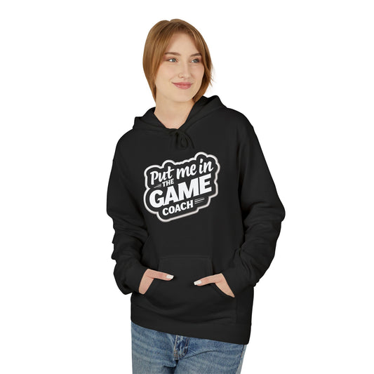 Put Me in the Game Coach Hoodie — Sports Coach Pullover for Coaches & Team Supporters - The Vegas Factor