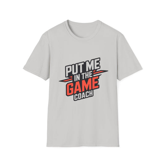 Red Game On Unisex T-Shirt - Perfect for Coaches, Athletes, Sports Fans, Game Day Apparel, Team Spirit Wear