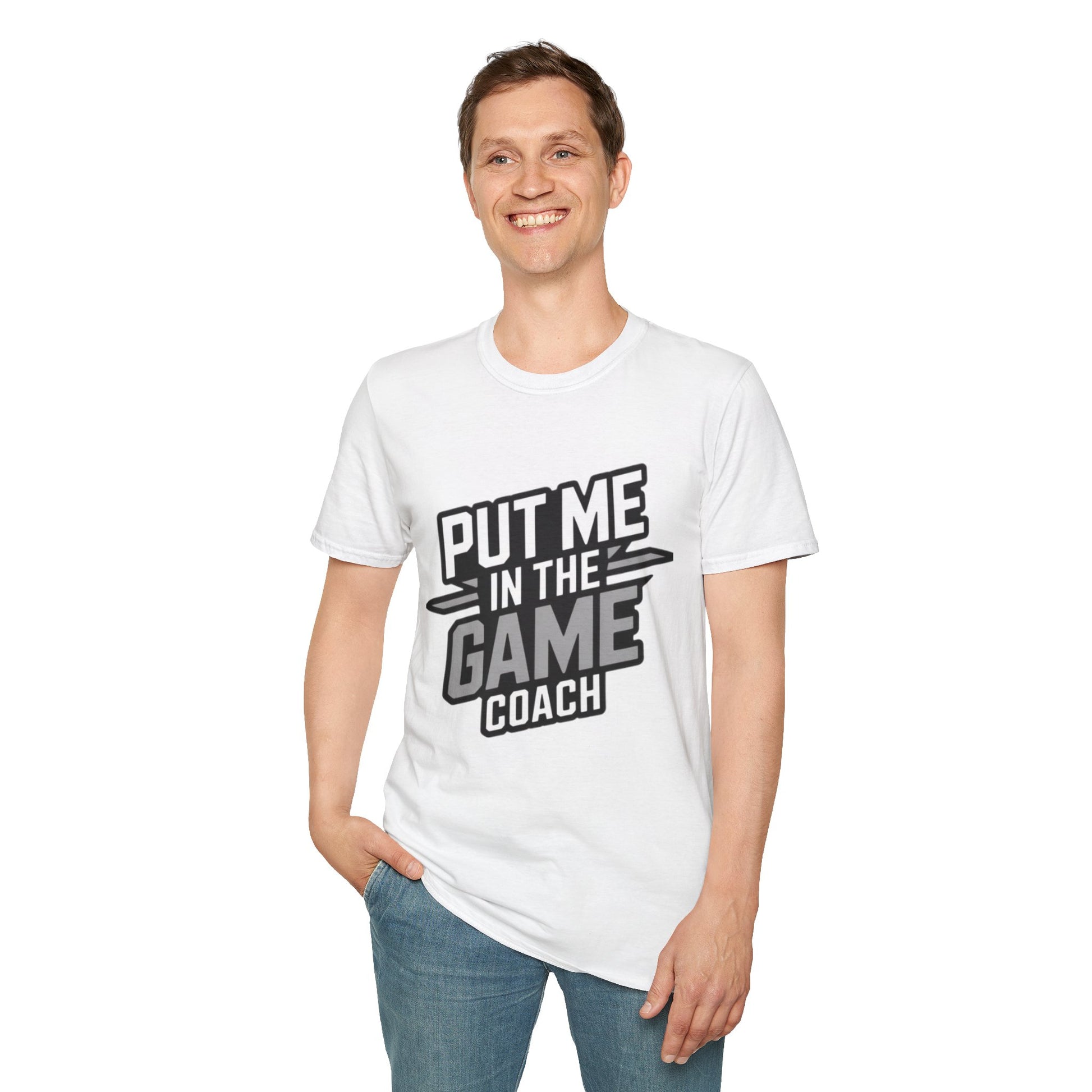 Put Me In The Game Coach Ash Sports T Shirt Printify