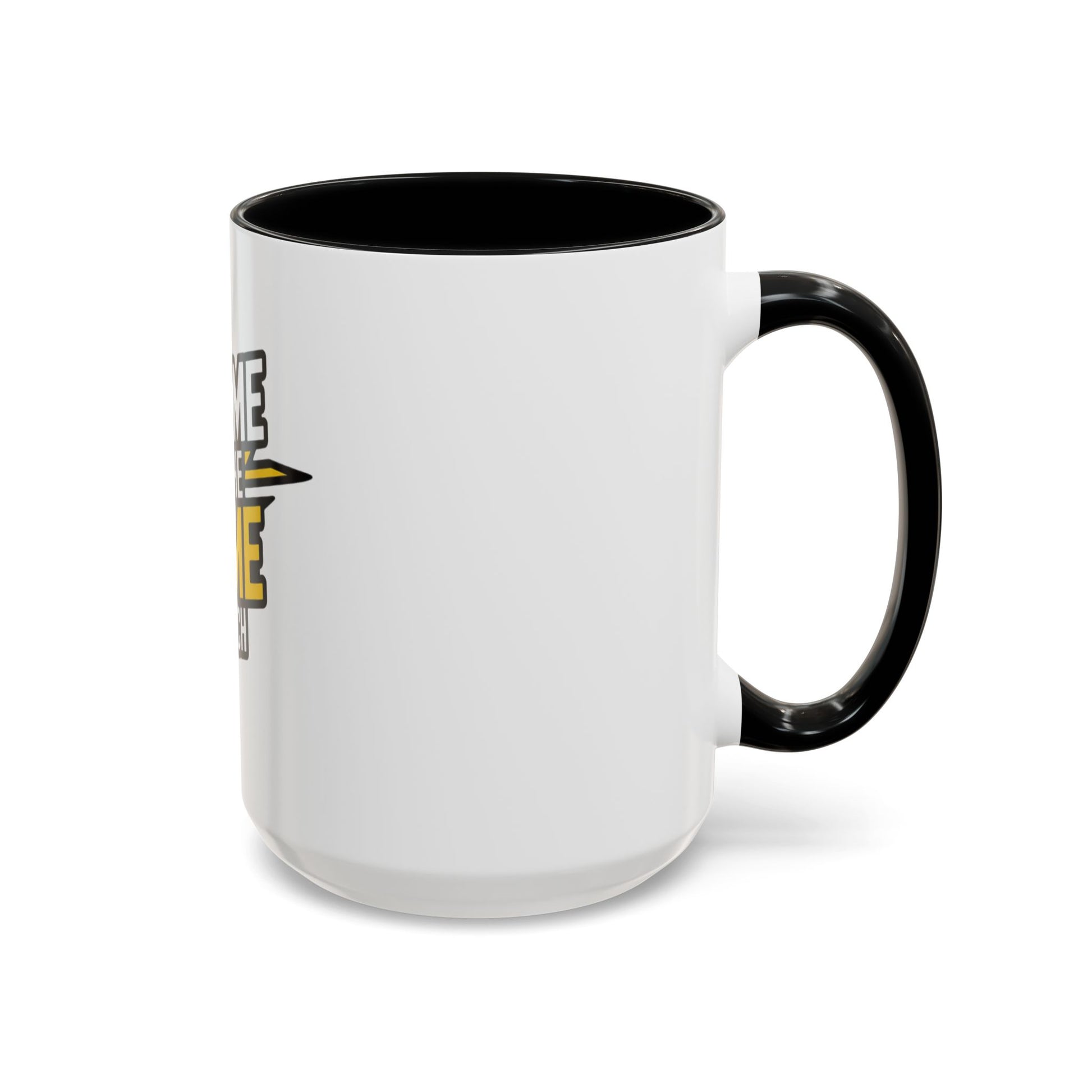 Put Me In The Game Coach Coffee Mug — Motivational Yellow Accent Mug (11/15oz) Printify