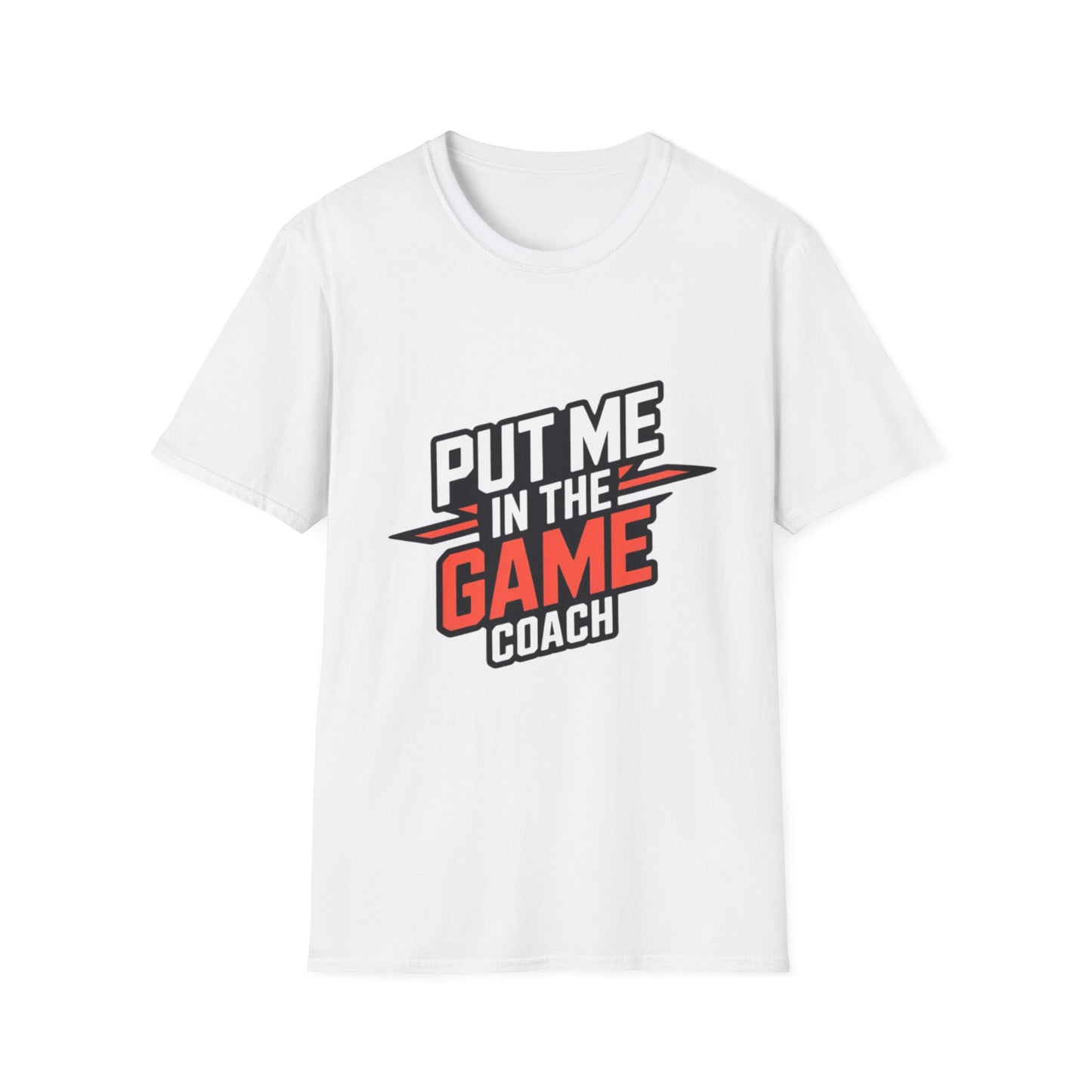 Put Me In The Game Coach Red Sports T Shirt Printify
