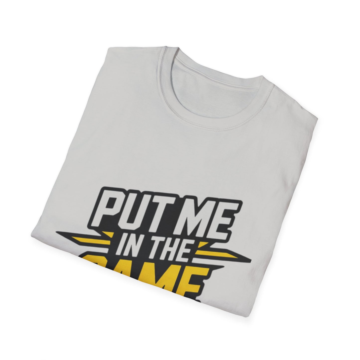 Put Me In The Game Coach Yellow Sports T Shirt Printify