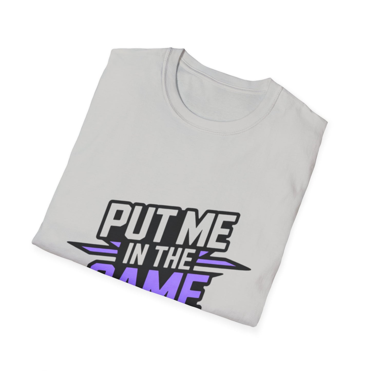 Put Me In The Game Coach Purple Sports T Shirt Printify