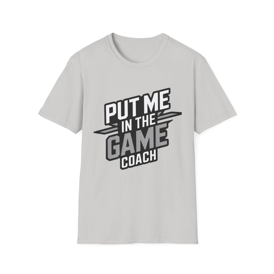 Ash Game On Unisex T-Shirt - Perfect for Coaches, Athletes, Sports Fans, Game Day Apparel, Team Spirit Wear