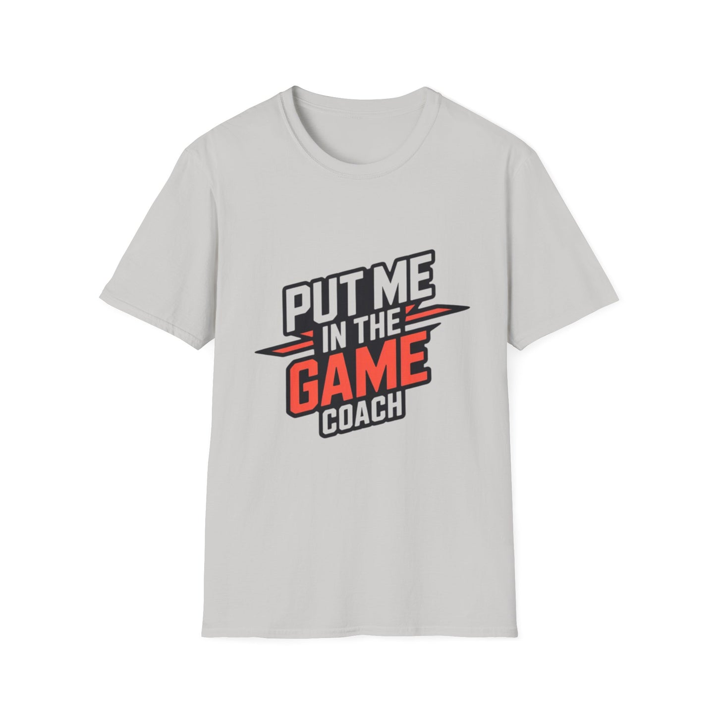 Put Me In The Game Coach Red Sports T Shirt Printify