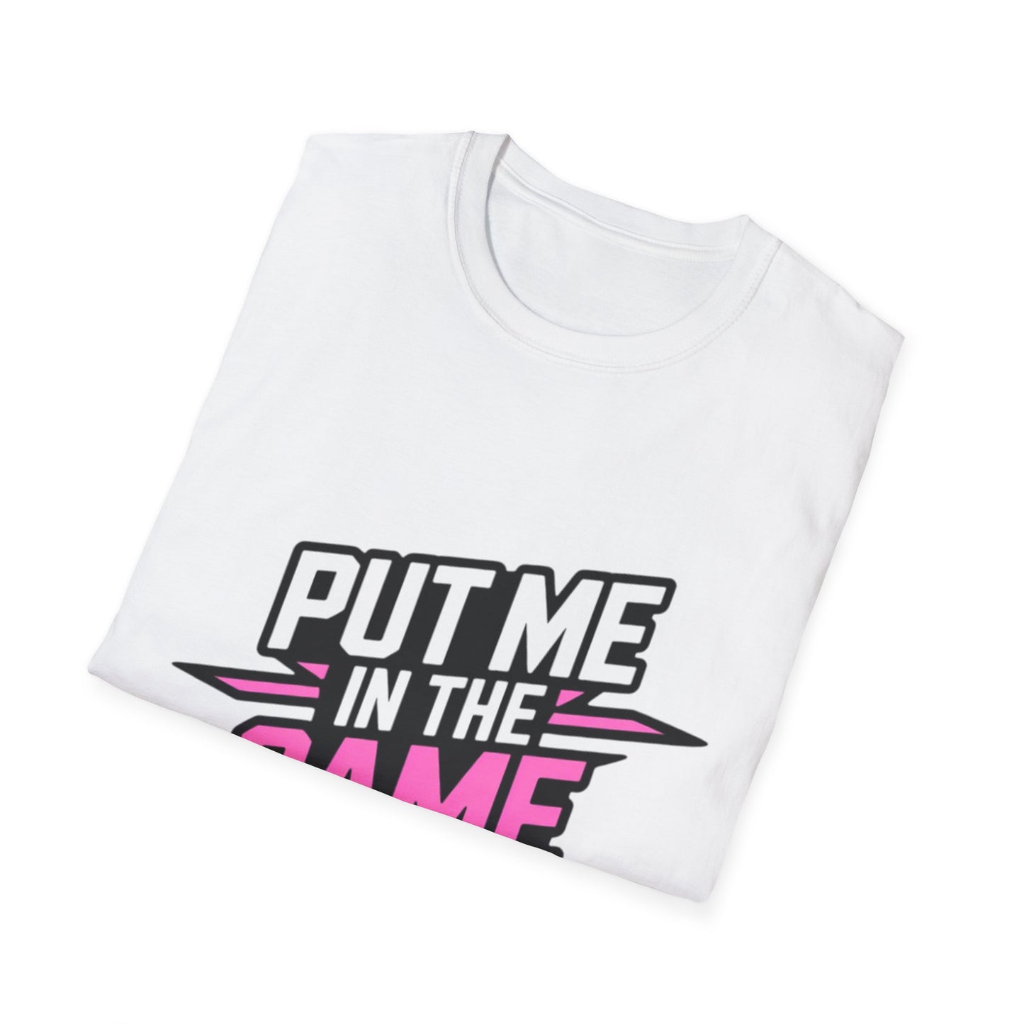 Put Me In The Game Coach Pink Sports T Shirt Printify