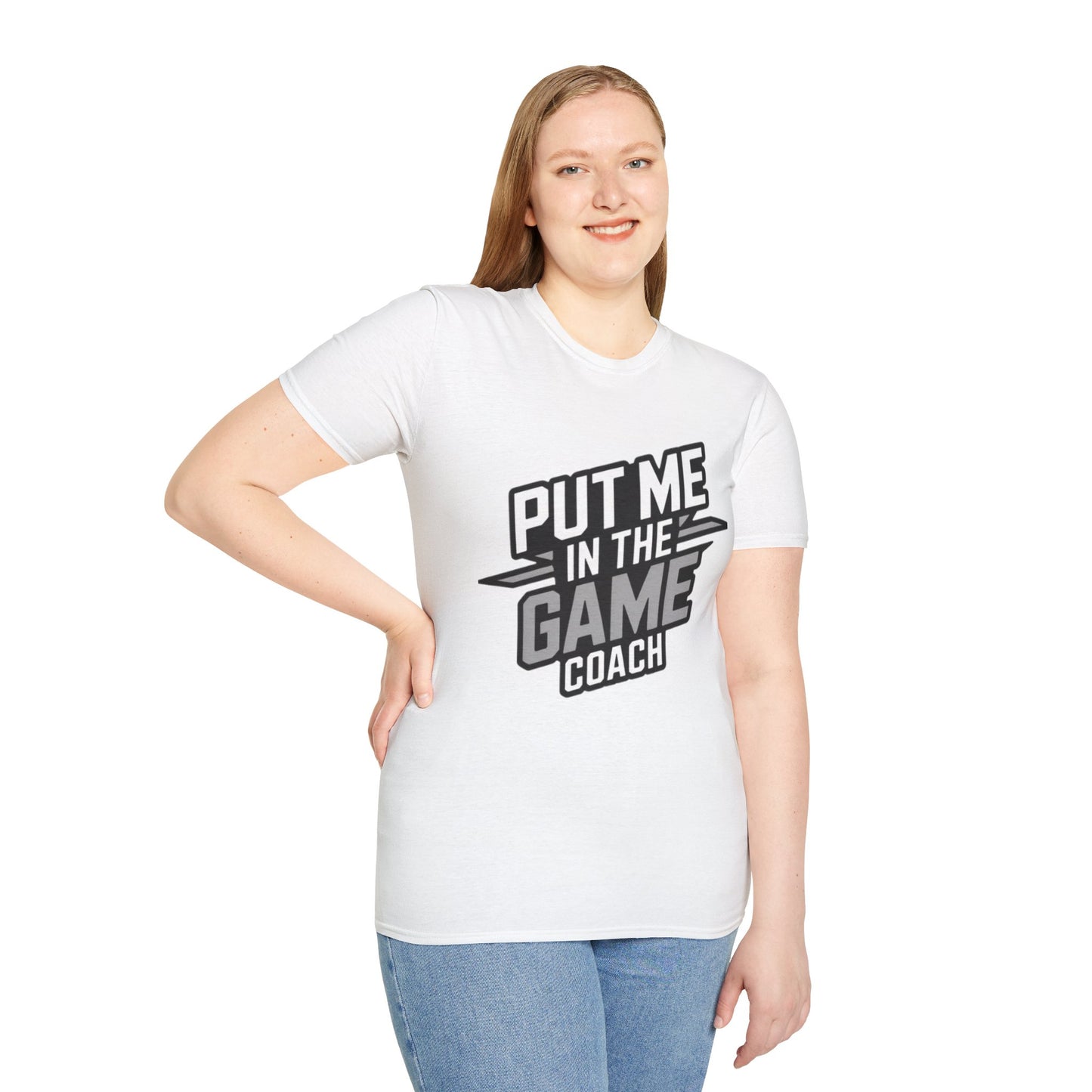 Put Me In The Game Coach Ash Sports T Shirt Printify