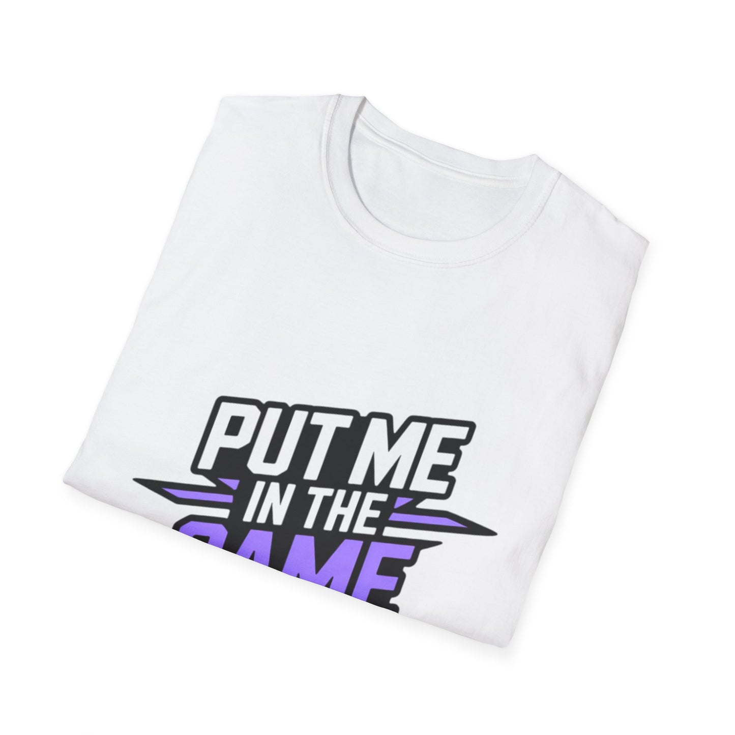 Put Me In The Game Coach Purple Sports T Shirt Printify