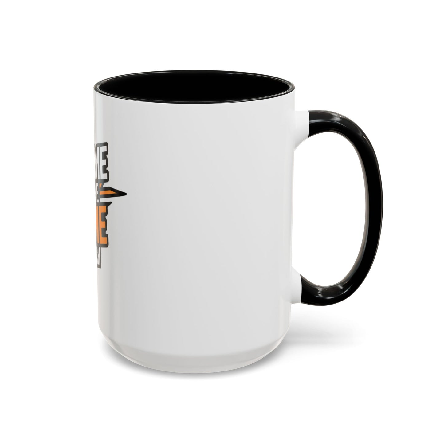 Put Me In The Game Coach Coffee Mug — Motivational Orange Accent Mug (11/15oz) Printify