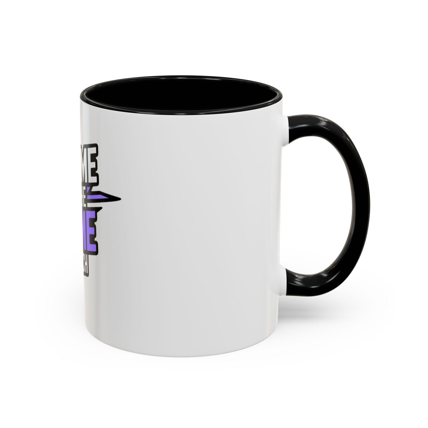 Put Me In The Game Coach Coffee Mug — Motivational Purple Accent Mug (11/15oz) Printify