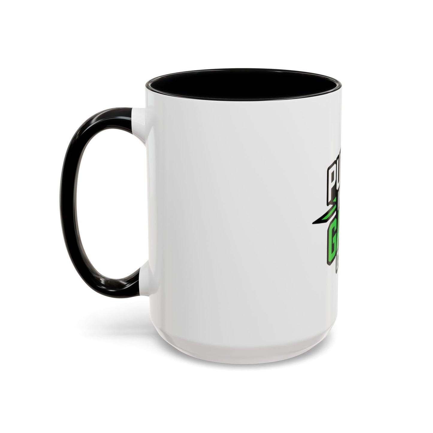 Put Me In The Game Coach Coffee Mug — Motivational Green Accent Mug (11/15oz) Printify