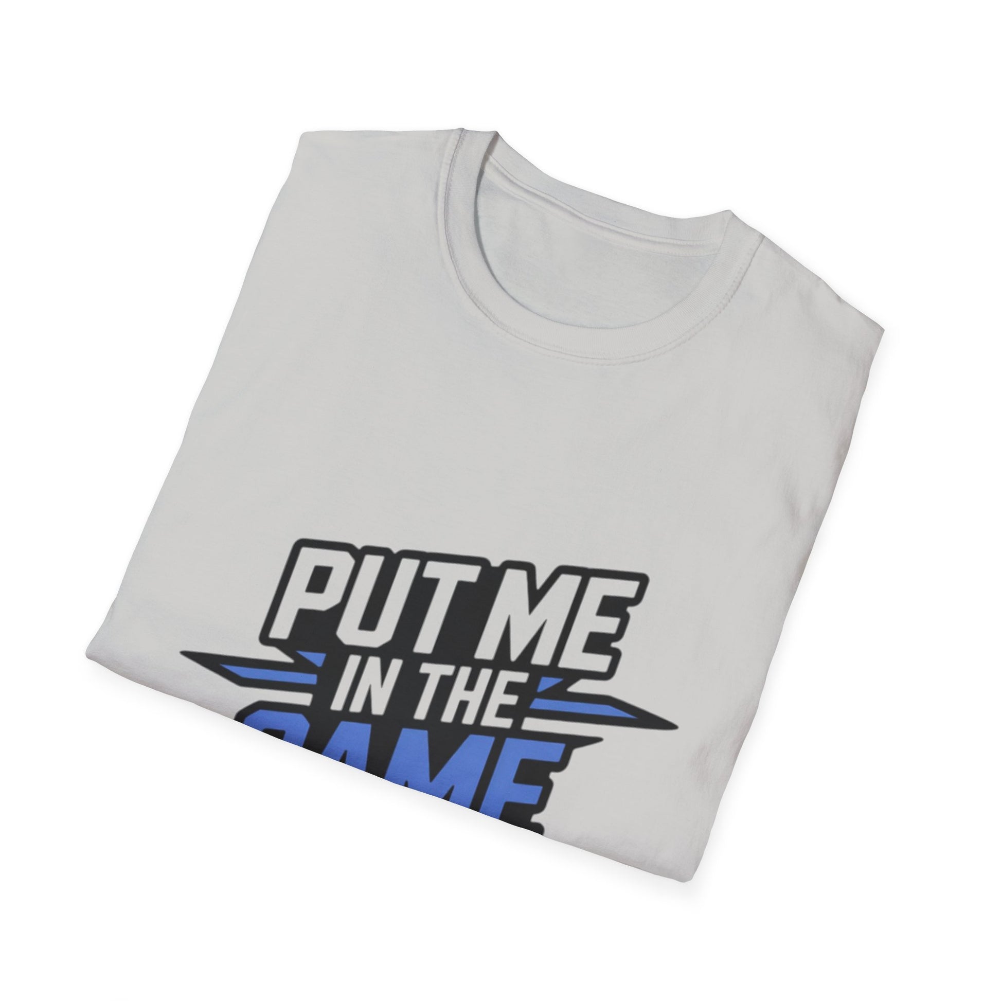Put Me In The Game Coach Blue Sports T Shirt Printify