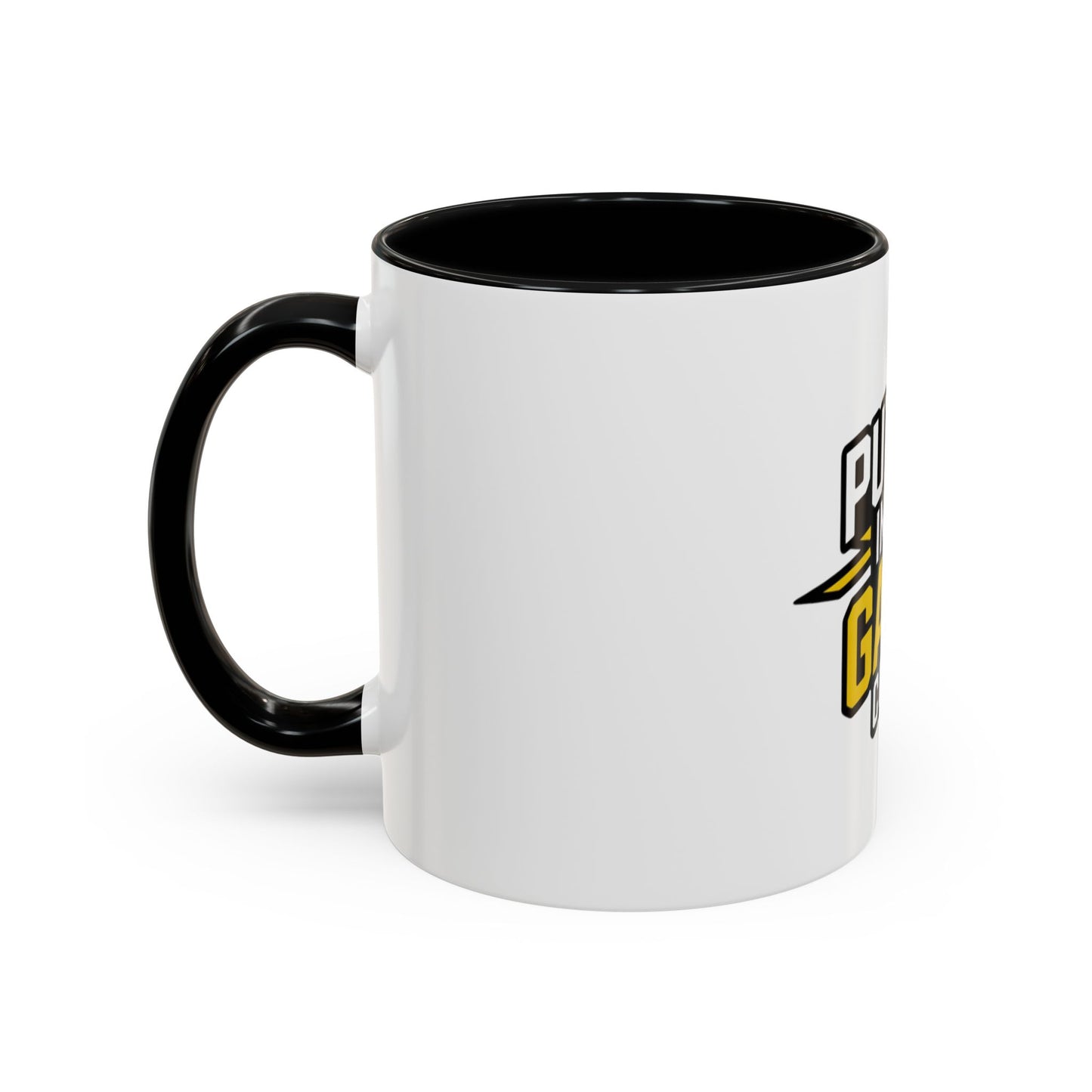 Put Me In The Game Coach Coffee Mug — Motivational Yellow Accent Mug (11/15oz) Printify