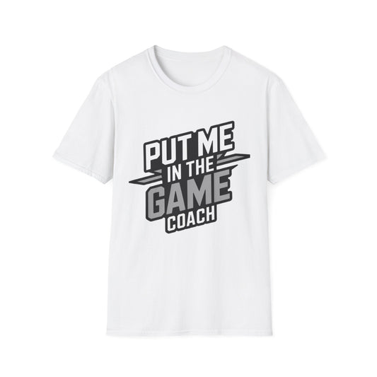 Ash Game On Unisex T-Shirt - Perfect for Coaches, Athletes, Sports Fans, Game Day Apparel, Team Spirit Wear