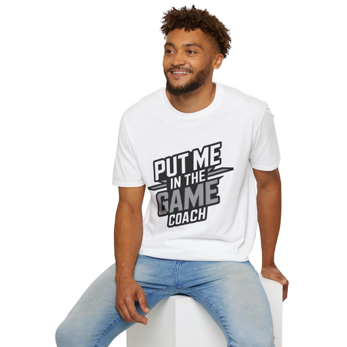 Put Me In The Game Coach Ash Sports T Shirt Printify