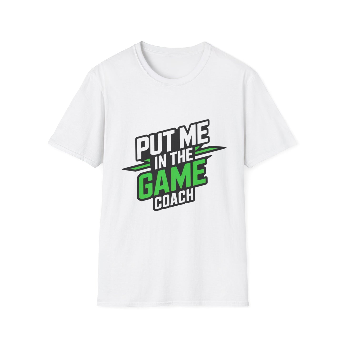 Put Me In The Game Coach Green Sports T Shirt Printify